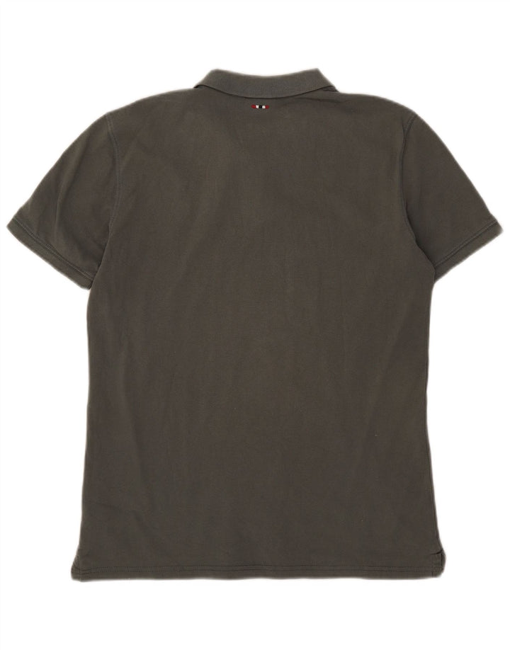Napapijri Mens Polo Shirt Medium Khaki