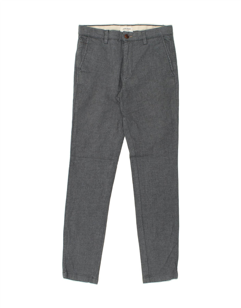 JACK & JONES Womens Marco Slim Casual Trousers W32 L29 Grey Cotton | Vintage Jack & Jones | Thrift | Second-Hand Jack & Jones | Used Clothing | Messina Hembry 