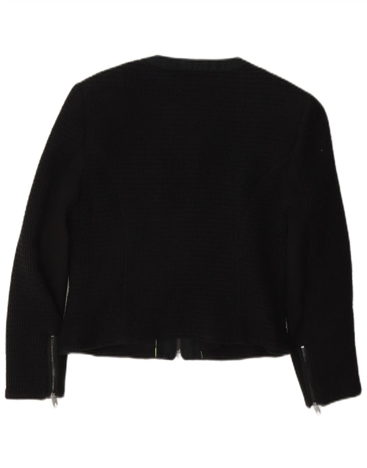 Ted Baker Womens Bolero Jacket Size 1 XS Black Cotton