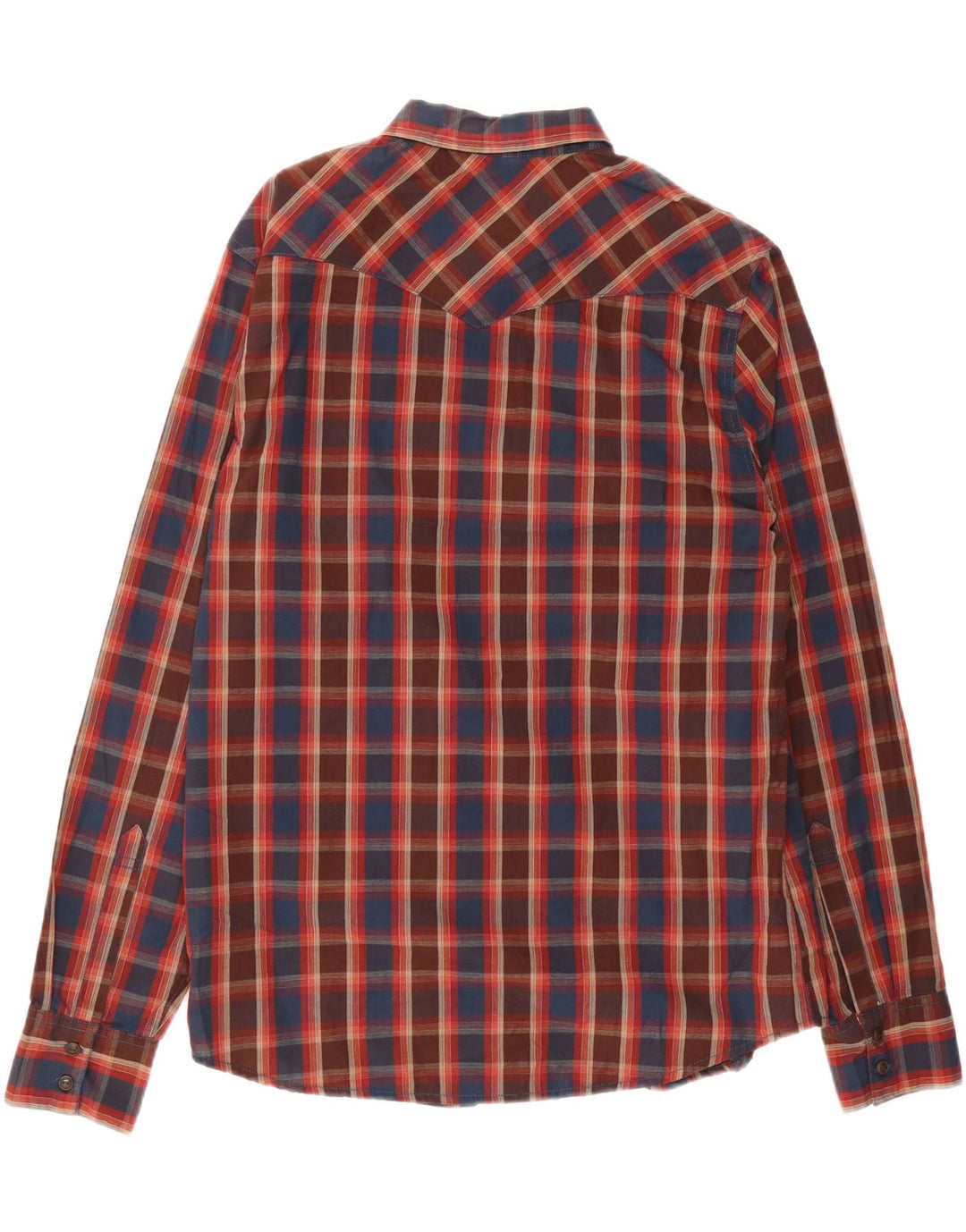 Levi's Mens Shirt Large Multicoloured Check Cotton