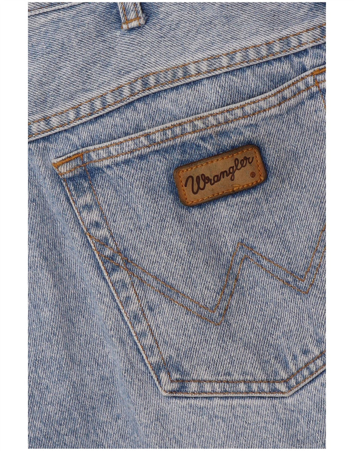 WRANGLER Mens Straight Jeans W32 L33 Blue