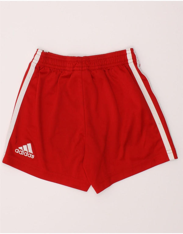 ADIDAS Boys Liverpool Sport Shorts 2-3 Years  Red Polyester