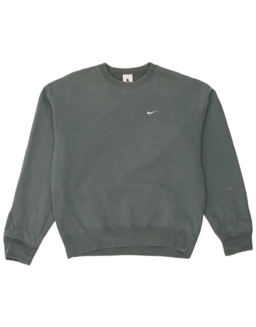 Nike Mens Sweatshirt Jumper Small Blue Cotton