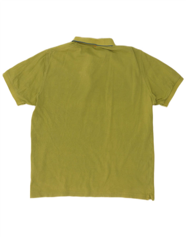 Sun68 Mens Polo Shirt Large Green Cotton