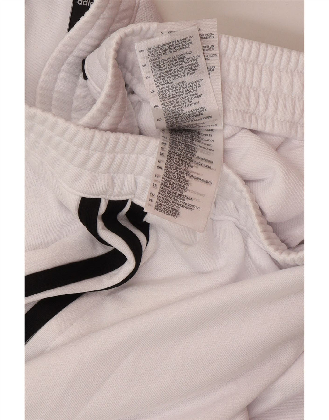 Adidas Mens Aeroready Tracksuit Trousers Medium White Polyester