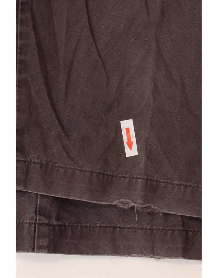 Marks & Spencer Mens Regular Chino Trousers W34 L33 Grey Cotton