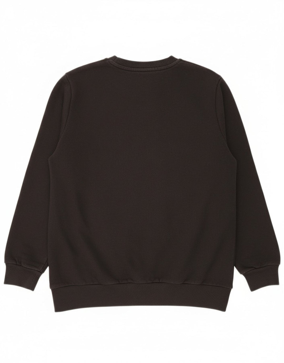 Adidas Boys Graphic Sweatshirt Jumper 13-14 Years Black Cotton
