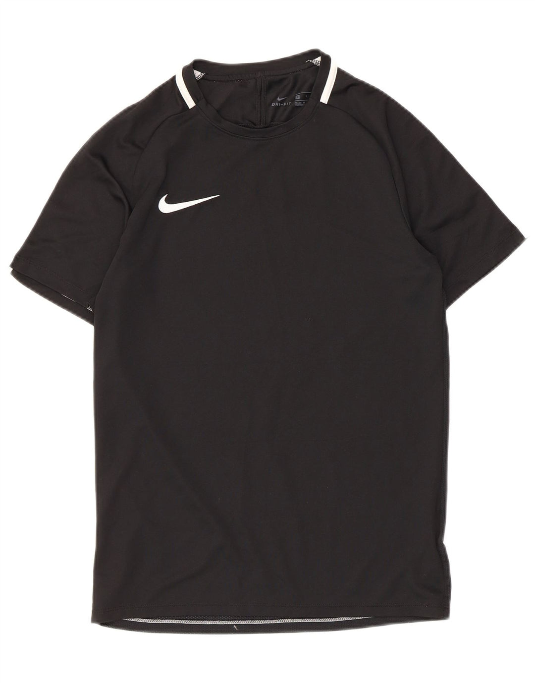 Nike Mens Dri Fit T-Shirt Top Small Black Polyester