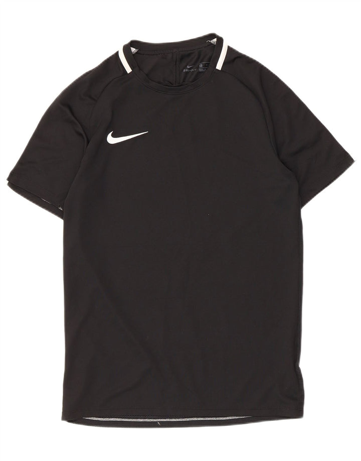 Nike Mens Dri Fit T-Shirt Top Small Black Polyester