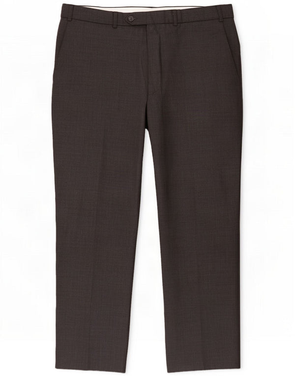Marks & Spencer Mens Straight Suit Trousers W36 L29 Grey Polyester