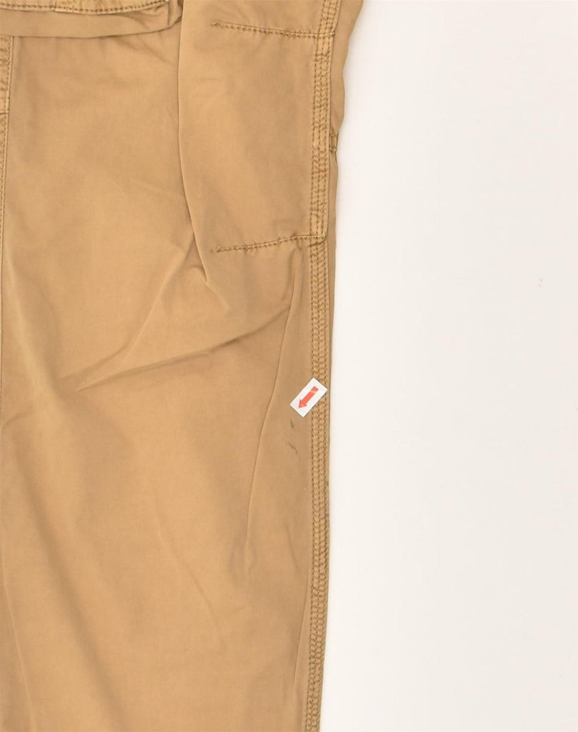 BENETTON Mens Straight Cargo Trousers IT 46 Small W30 L32  Beige Cotton | Vintage Benetton | Thrift | Second-Hand Benetton | Used Clothing | Messina Hembry 