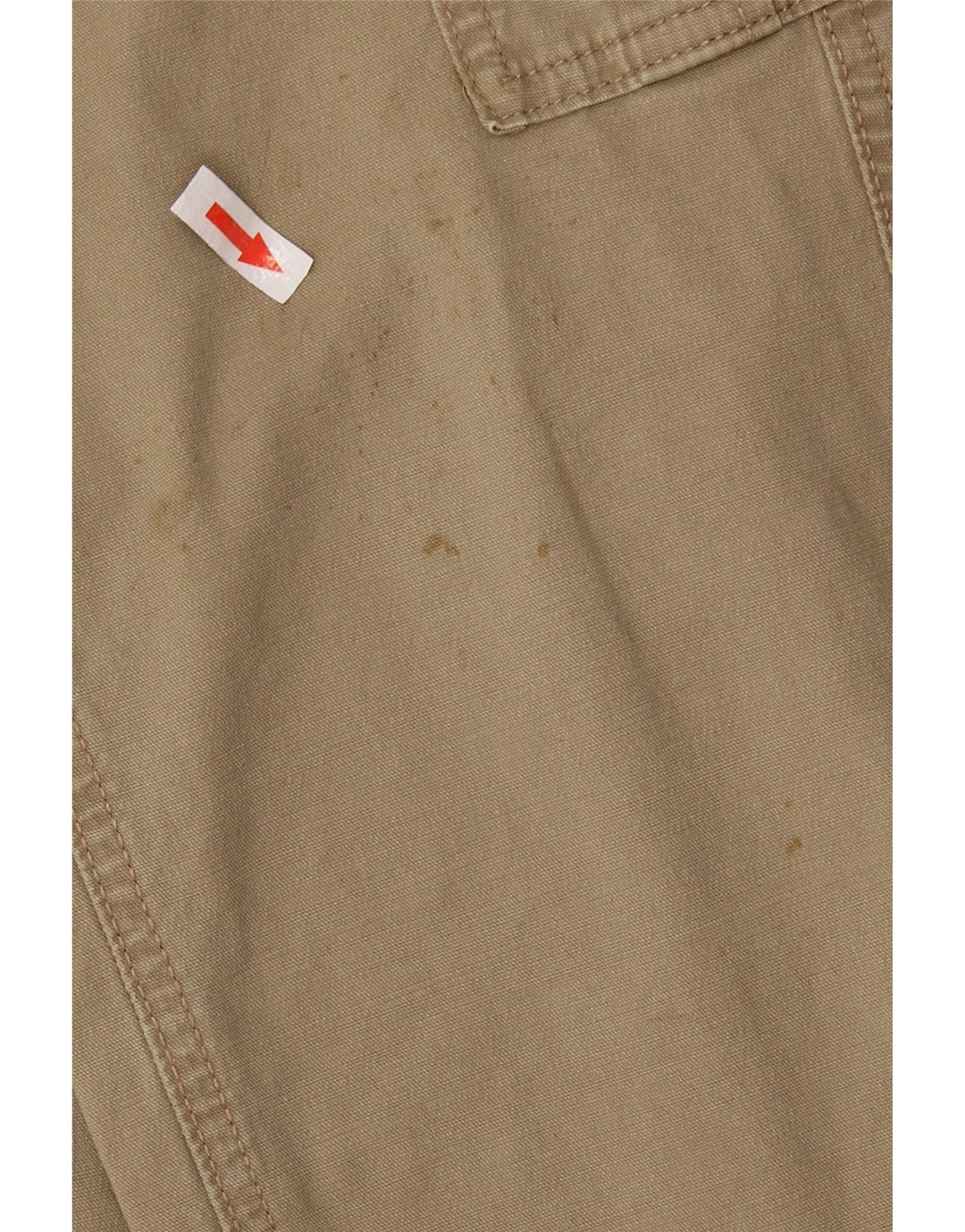 SUPERDRY Mens Slim Cargo Trousers W32 L32 Beige Cotton