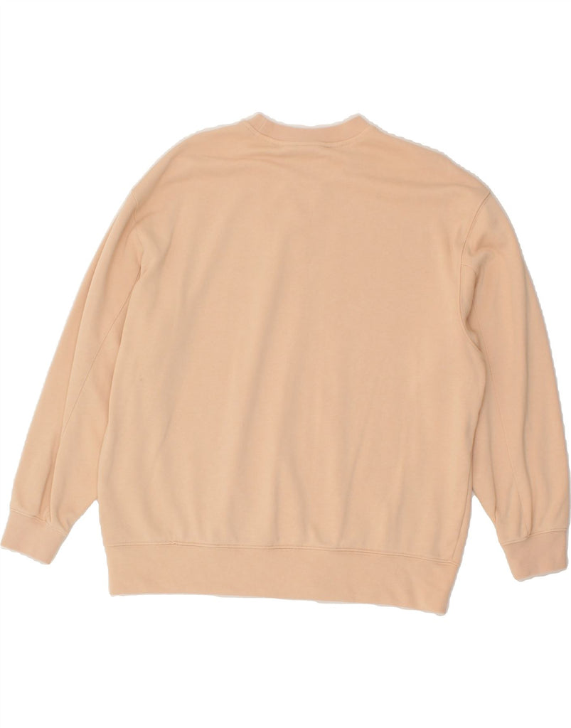 ADIDAS Womens Sweatshirt Jumper UK 8 Small  Beige Cotton | Vintage Adidas | Thrift | Second-Hand Adidas | Used Clothing | Messina Hembry 