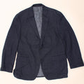 MICHAEL KORS Mens 2 Button Blazer Jacket UK 42 XL Navy Blue Polyester Vintage Michael Kors and Second-Hand Michael Kors from Messina Hembry 