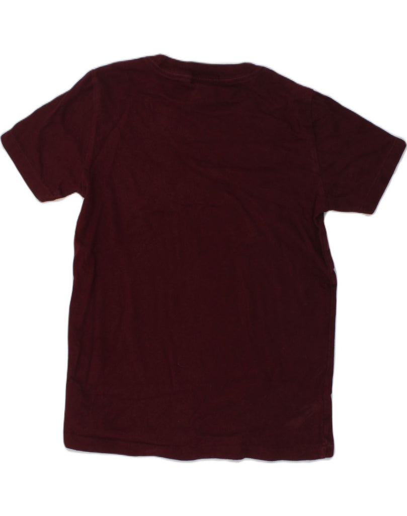 POLO RALPH LAUREN Boys Graphic T-Shirt Top 6-7 Years Burgundy Cotton | Vintage Polo Ralph Lauren | Thrift | Second-Hand Polo Ralph Lauren | Used Clothing | Messina Hembry 