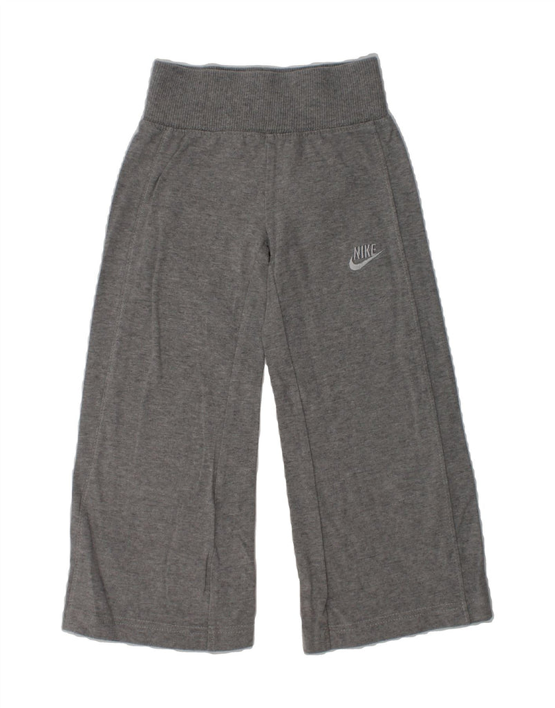 NIKE Boys Tracksuit Trousers 3-4 Years Grey Cotton | Vintage Nike | Thrift | Second-Hand Nike | Used Clothing | Messina Hembry 