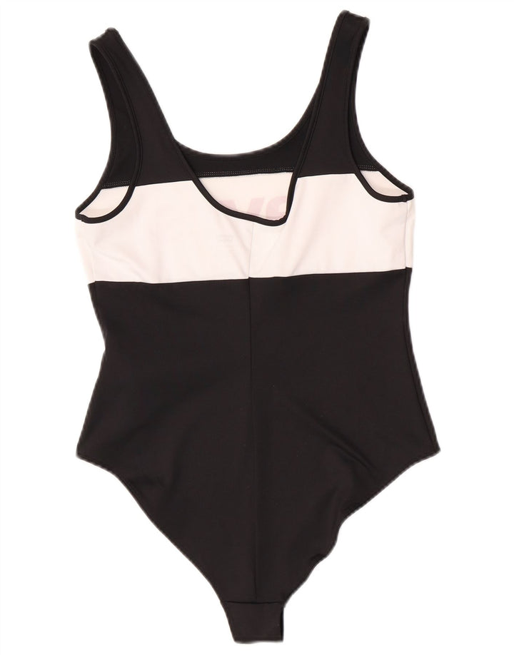 Levi's Womens Graphic Bodysuit UK 12 Medium Black Colourblock Polyester