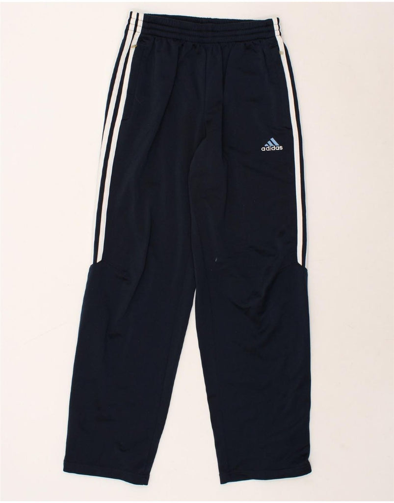 ADIDAS Mens Tracksuit Trousers UK 32/34 XS Navy Blue Polyester | Vintage Adidas | Thrift | Second-Hand Adidas | Used Clothing | Messina Hembry 