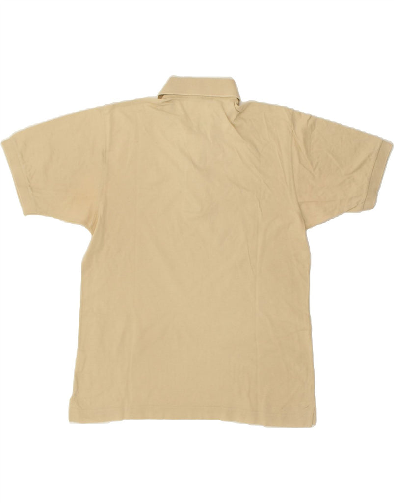 SERGIO TACCHINI Mens Polo Shirt Small Beige Cotton | Vintage Sergio Tacchini | Thrift | Second-Hand Sergio Tacchini | Used Clothing | Messina Hembry 