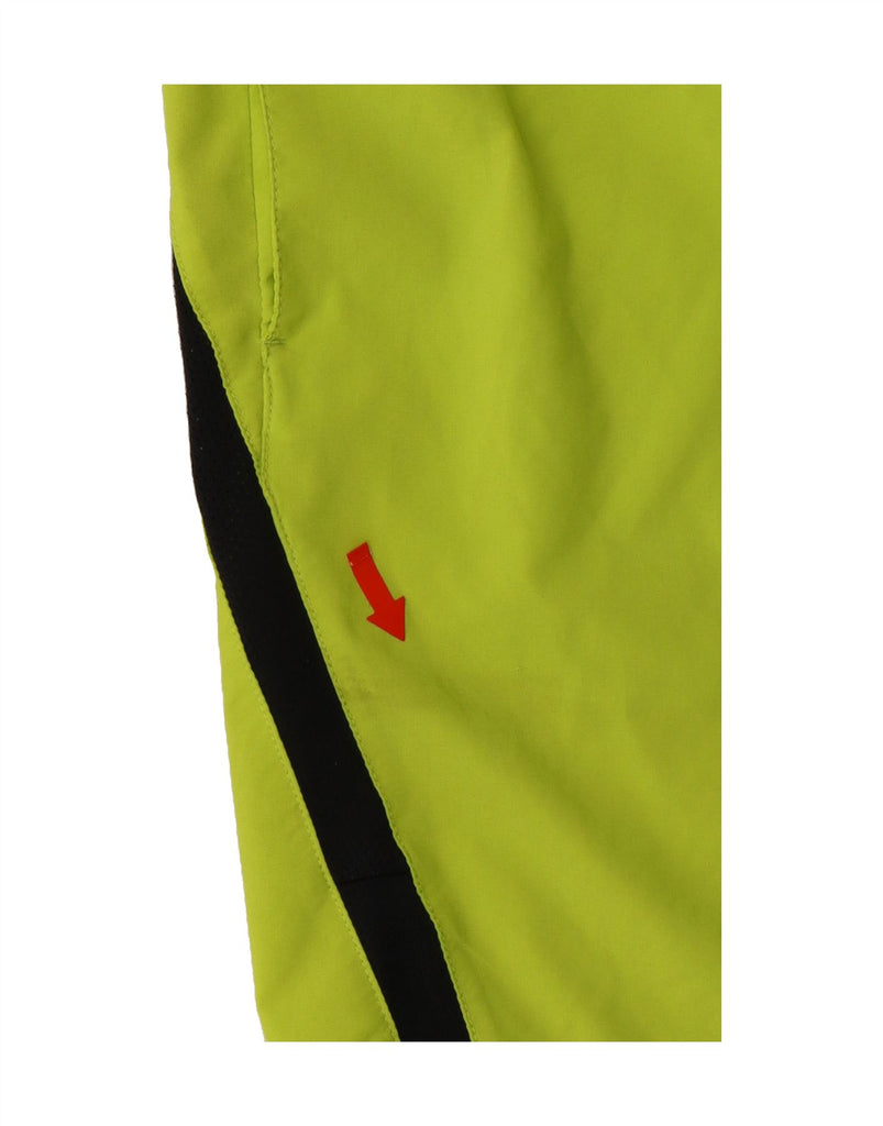NIKE Mens Dri Fit Sport Shorts Medium Green Colourblock Polyester Vintage Nike and Second-Hand Nike from Messina Hembry 