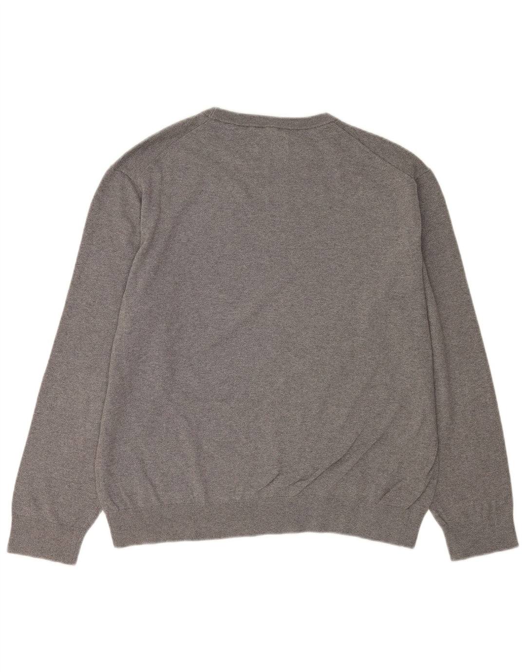 Gant Mens Crew Neck Jumper Sweater XL Grey