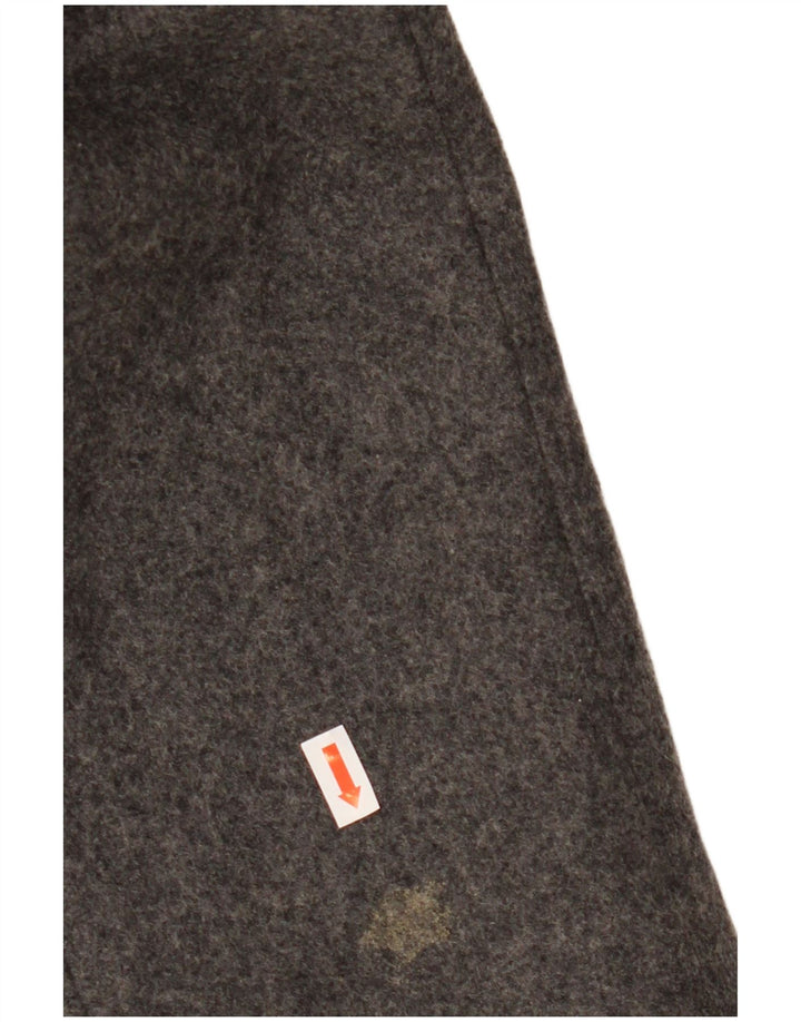 Sasha Womens 6 Button Blazer Jacket UK 14 Medium Grey Wool