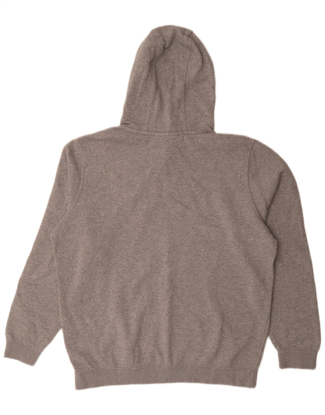 Nike Mens Hoodie Jumper XL Grey Flecked Cotton