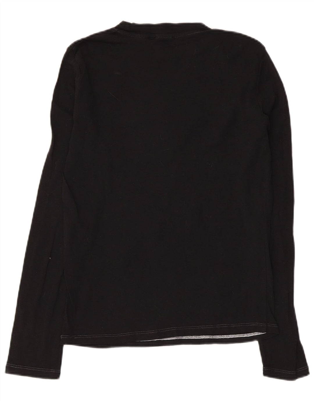 LEVI'S Womens Top Long Sleeve UK 10 Small Black