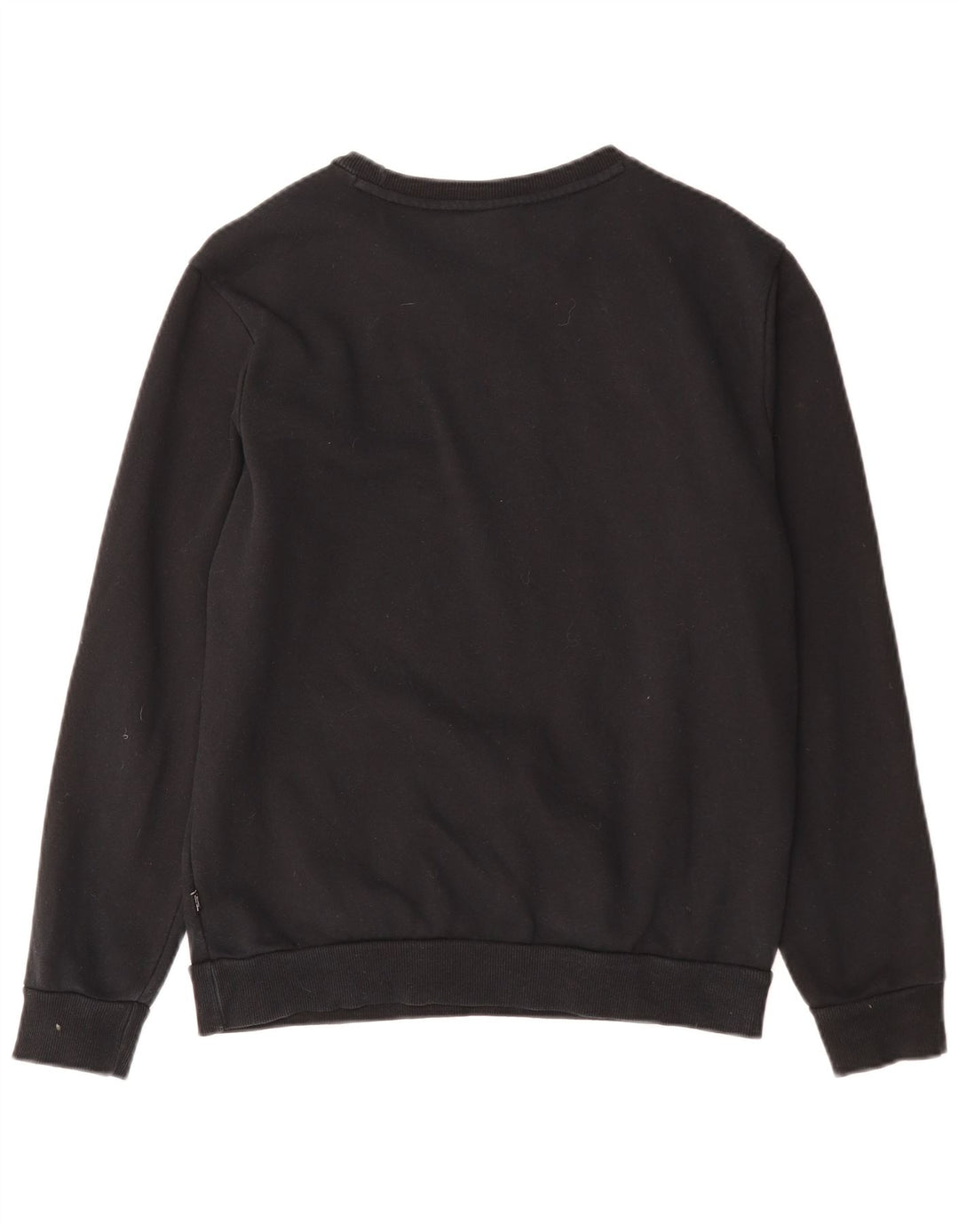 PUMA Mens Graphic Sweatshirt Jumper Small Black Cotton