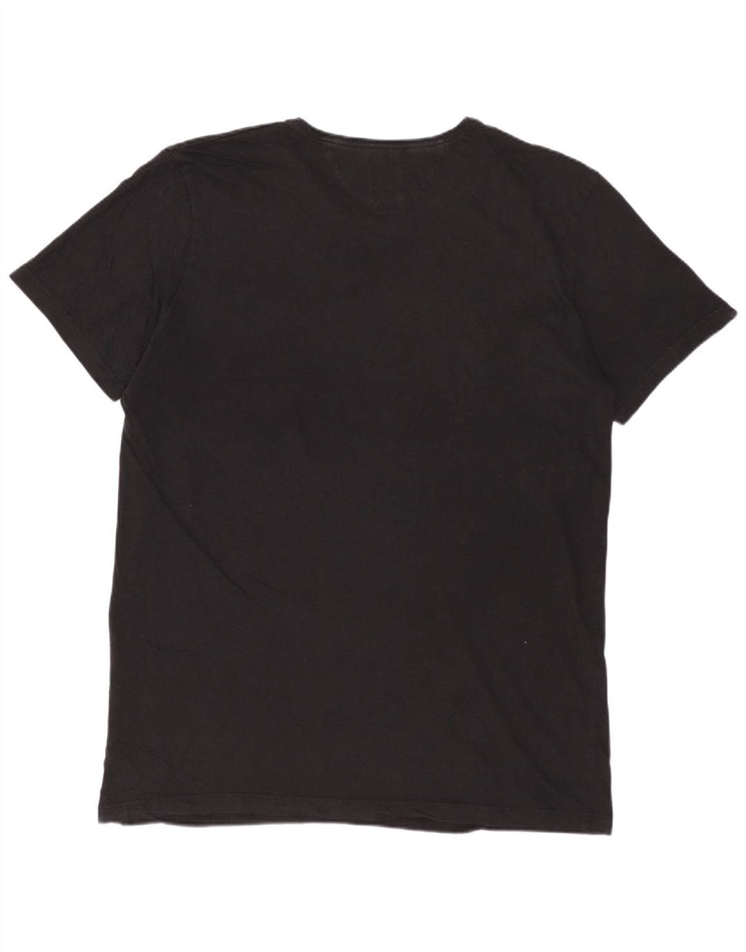ZARA Mens T-Shirt Top Large Black