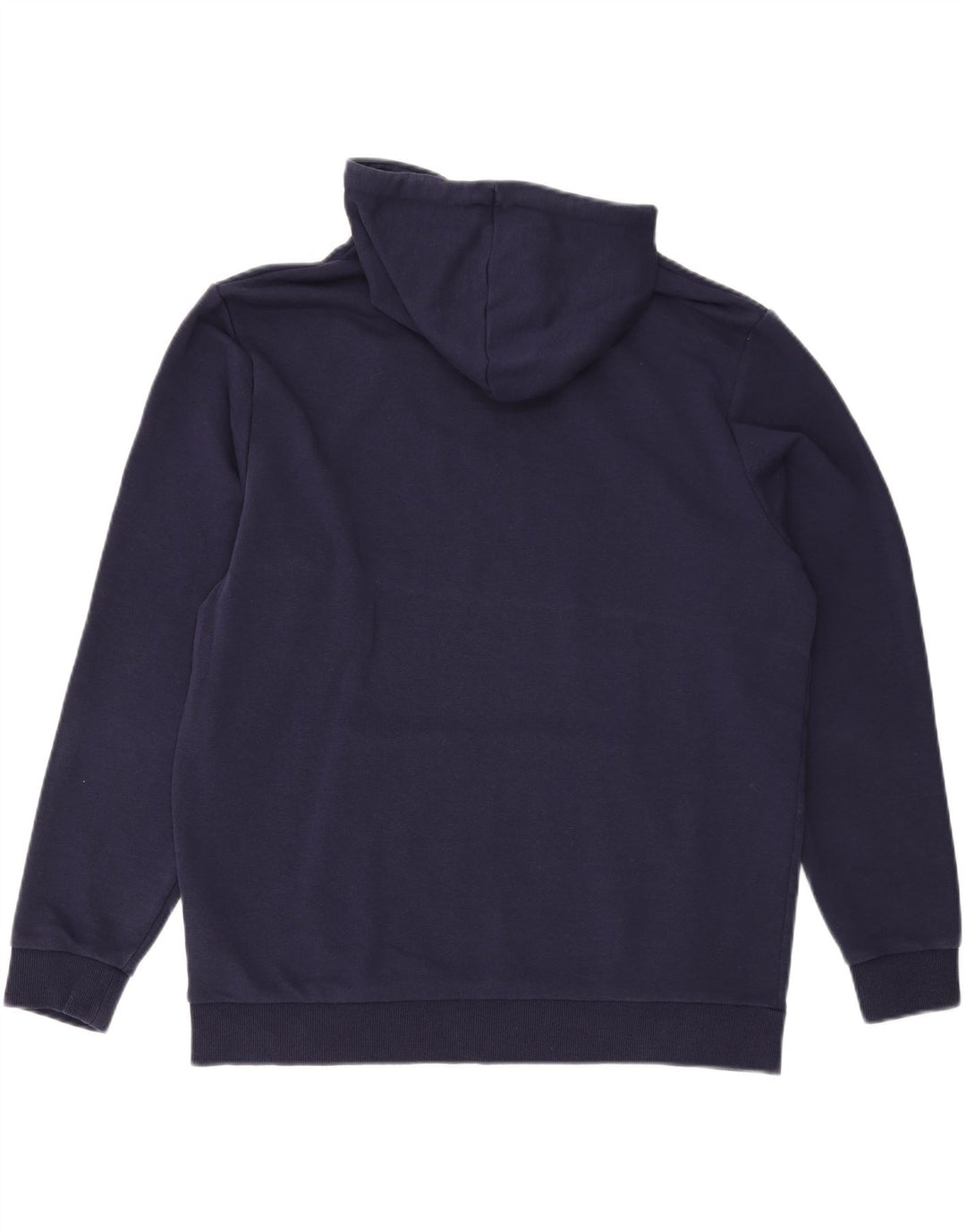 PUMA Mens Hoodie Jumper Large Navy Blue Cotton Vintage Puma and Second-Hand Puma from Messina Hembry 