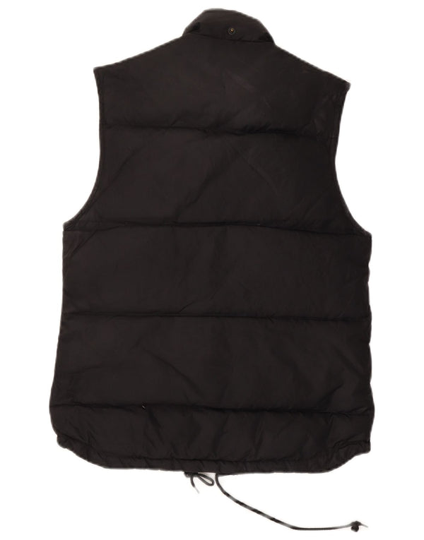 Jigsaw Womens Padded Gilet UK 10 Small  Black Nylon