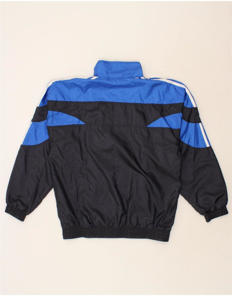 ADIDAS Mens Tracksuit Top Jacket UK 38/40 Medium Blue Colourblock Vintage Adidas and Second-Hand Adidas from Messina Hembry 