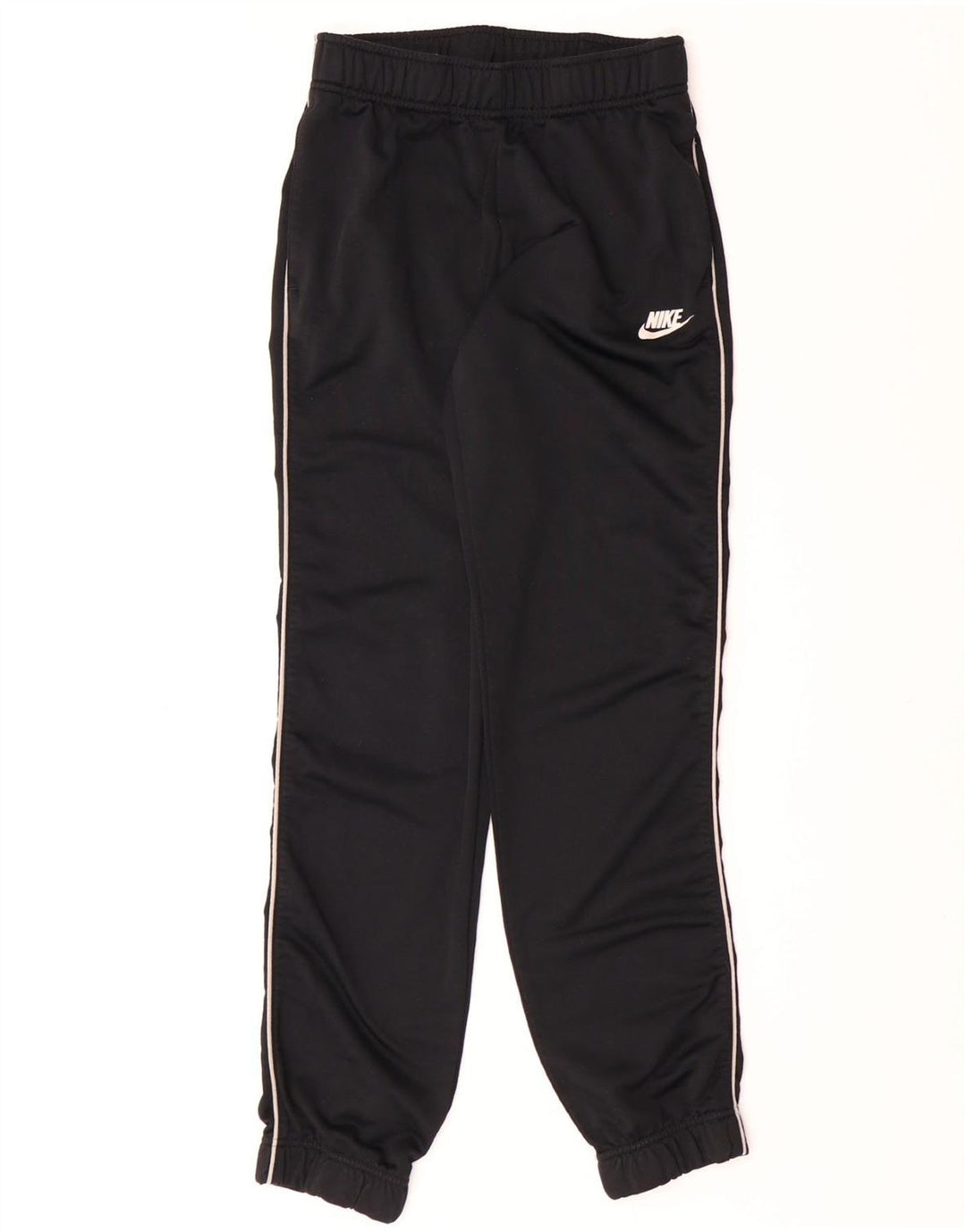 NIKE Womens Tracksuit Trousers Joggers UK 4 XS  Black Polyester