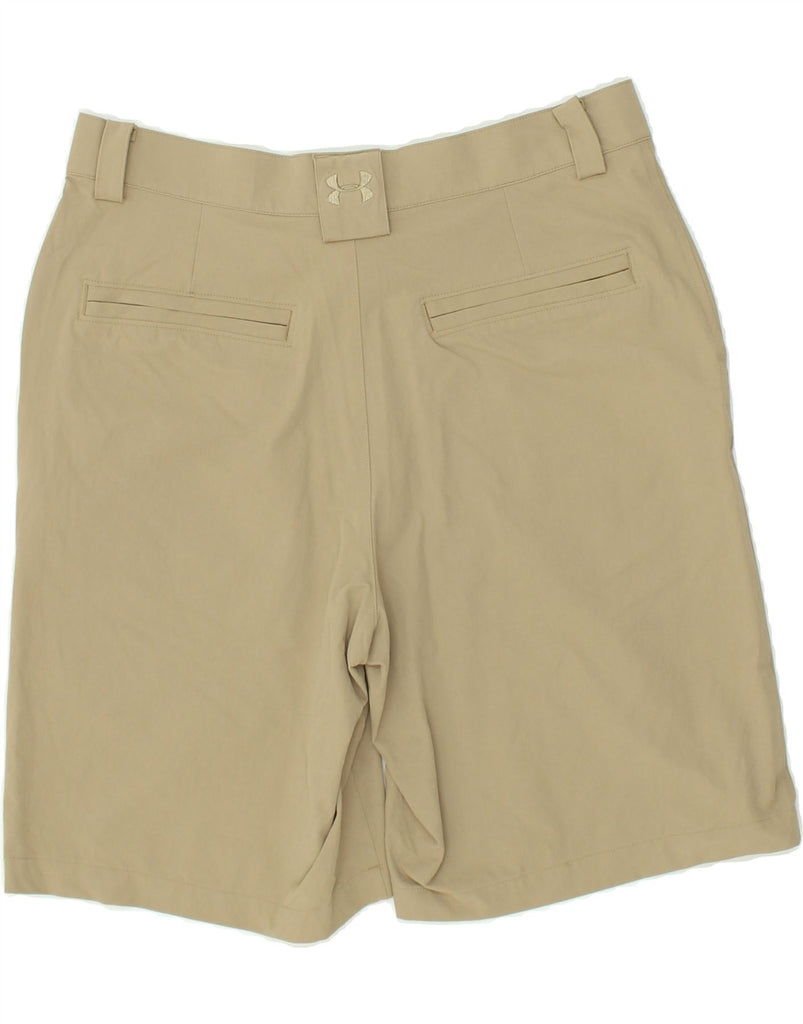 UNDER ARMOUR Mens Chino Shorts W32 Medium Beige Elastane | Vintage Under Armour | Thrift | Second-Hand Under Armour | Used Clothing | Messina Hembry 