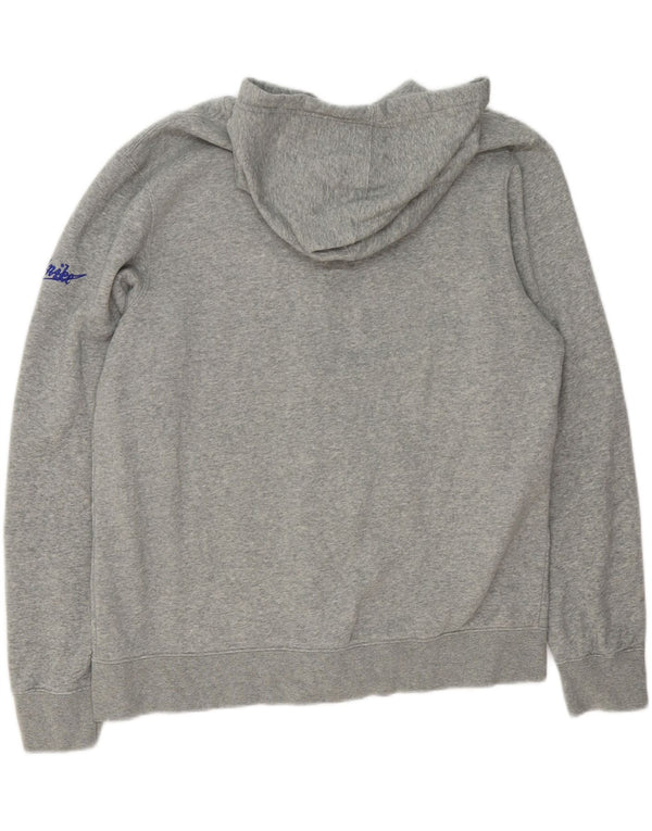 Nike Mens Dallas Cowboys Graphic Zip Hoodie Sweater Medium Grey Flecked
