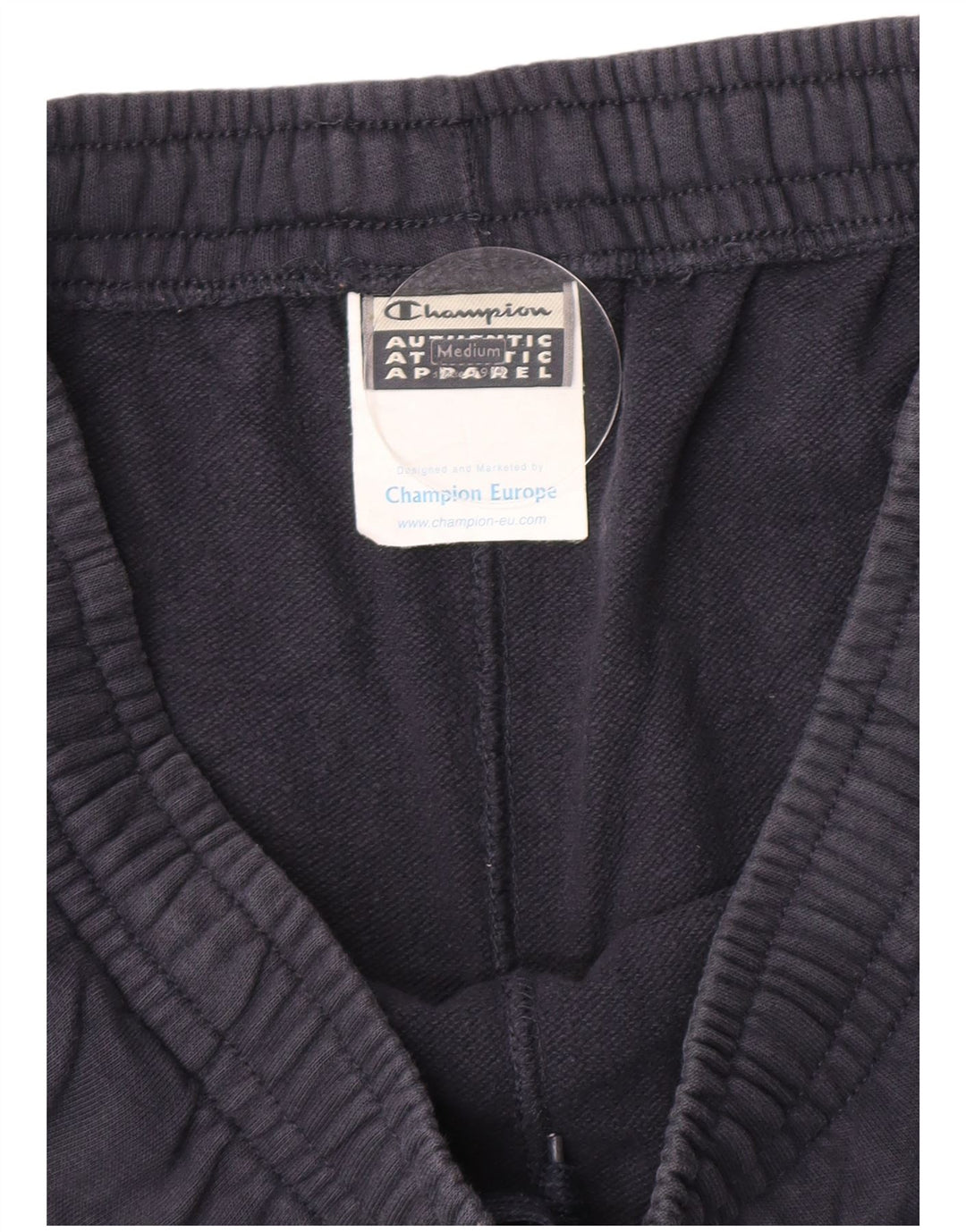 Champion Mens Tracksuit Trousers Medium Navy Blue Cotton