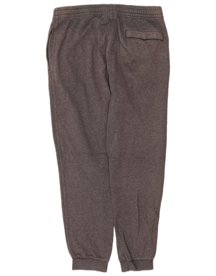 Nike Womens Tracksuit Trousers Joggers UK 14 Medium  Grey Cotton