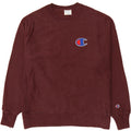 CHAMPION Mens Sweatshirt Jumper XL Burgundy Cotton Vintage Champion and Second-Hand Champion from Messina Hembry 