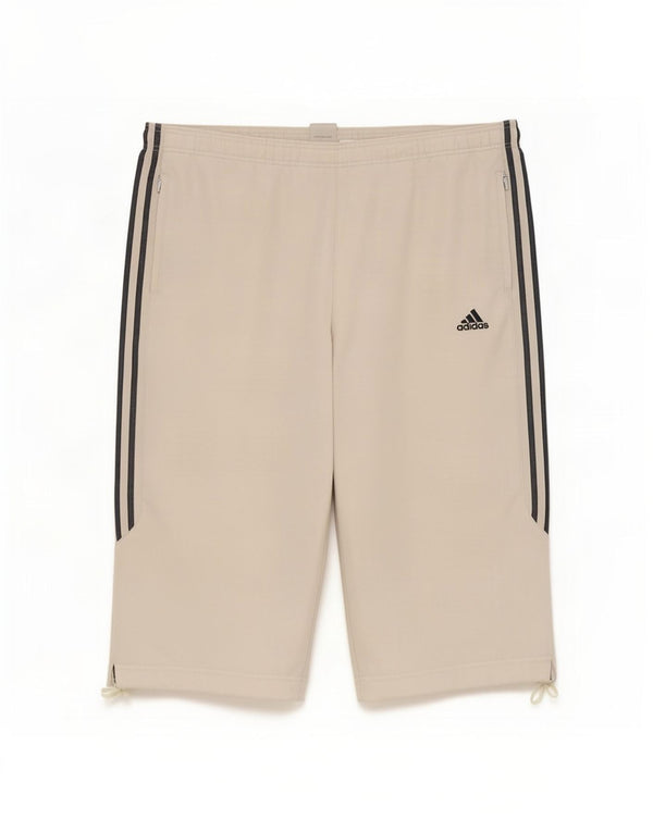 Adidas Mens Bermuda Sport Shorts XL White Polyester