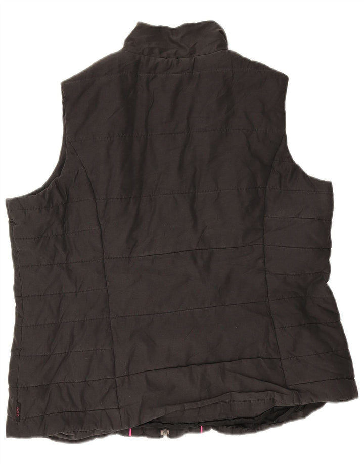 Marks & Spencer Womens Padded Gilet UK 18 XL Black Polyester