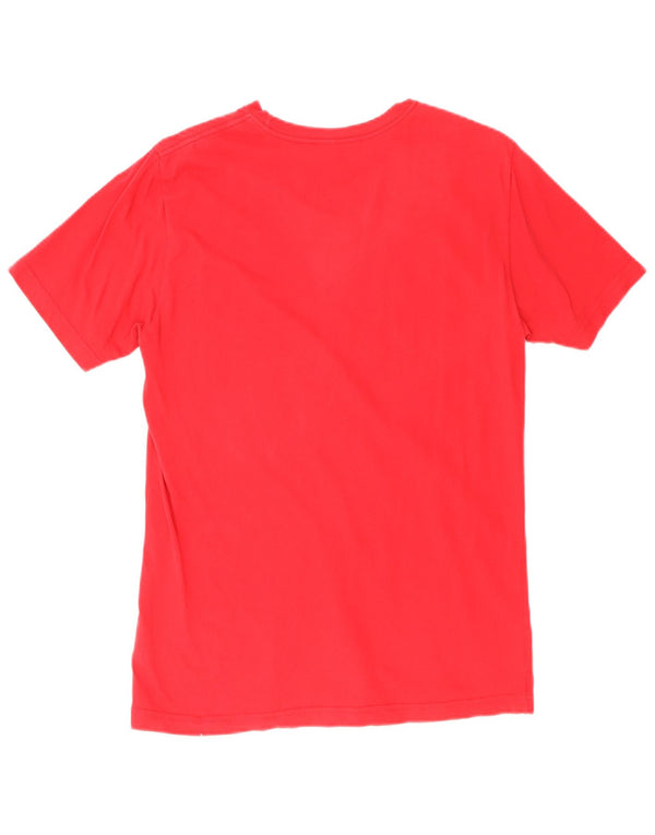 Nike Mens Standard Fit Graphic T-Shirt Top Medium Red Cotton