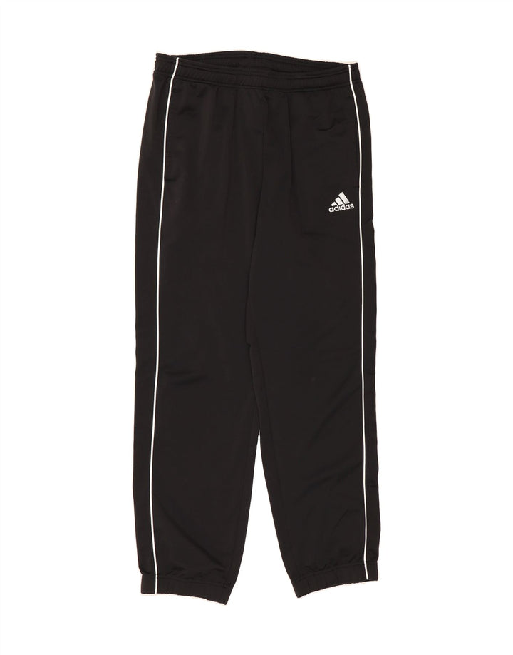ADIDAS Mens Tracksuit Trousers Joggers Large  Black Polyester Vintage Adidas and Second-Hand Adidas from Messina Hembry 