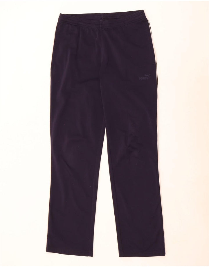 Puma Mens Tracksuit Trousers Small Navy Blue