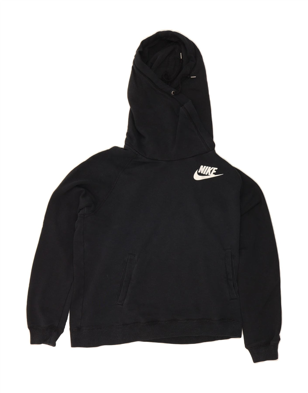 NIKE Mens Hoodie Jumper XL Navy Blue Cotton Vintage Nike and Second-Hand Nike from Messina Hembry 