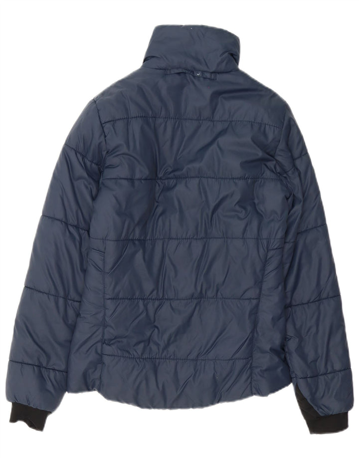 Musto Womens Padded Jacket UK 8 Small Navy Blue Polyamide
