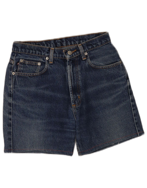 Polo Ralph Lauren Womens Denim Shorts US 8 Medium W28 Navy Blue Cotton