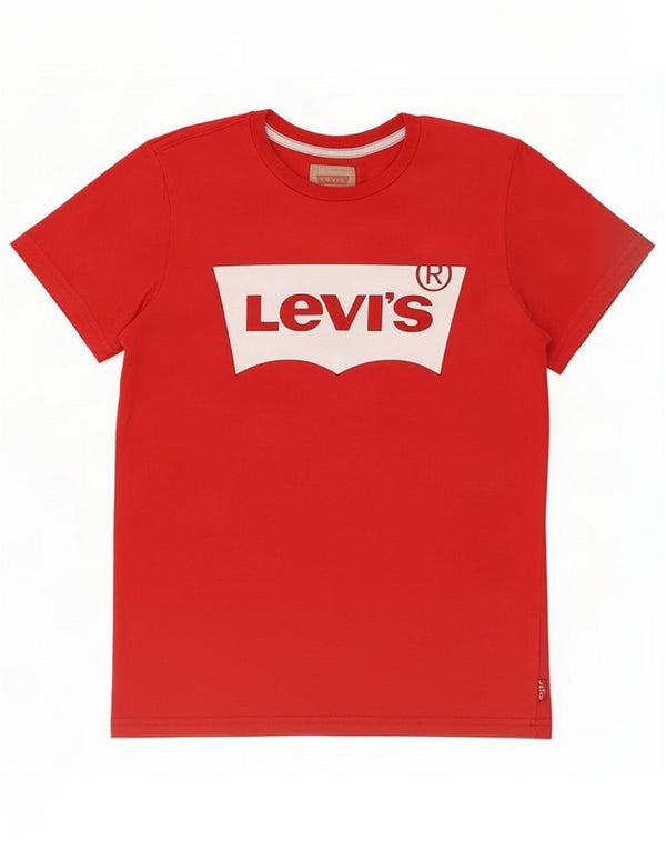 Levi's Boys Graphic T-Shirt Top 11-12 Years Red
