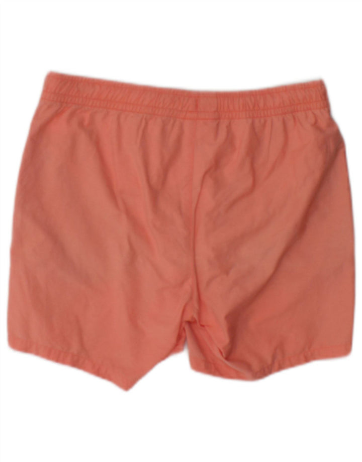 Lacoste Mens Swimming Shorts Small  Orange Cotton