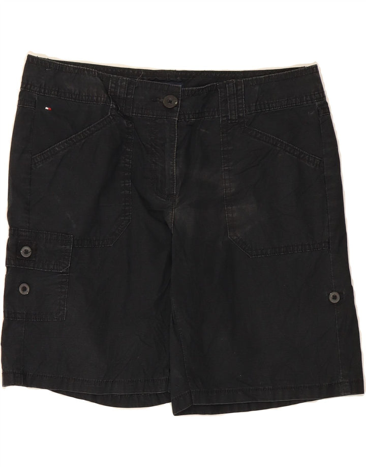 TOMMY HILFIGER Womens Cargo Shorts US 6 Medium W30 L8 Black Vintage Tommy Hilfiger and Second-Hand Tommy Hilfiger from Messina Hembry 